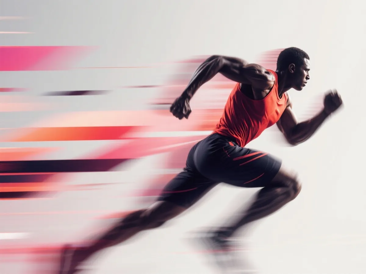 体育动感视觉海报